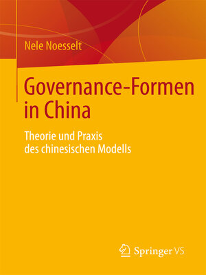 cover image of Governance-Formen in China